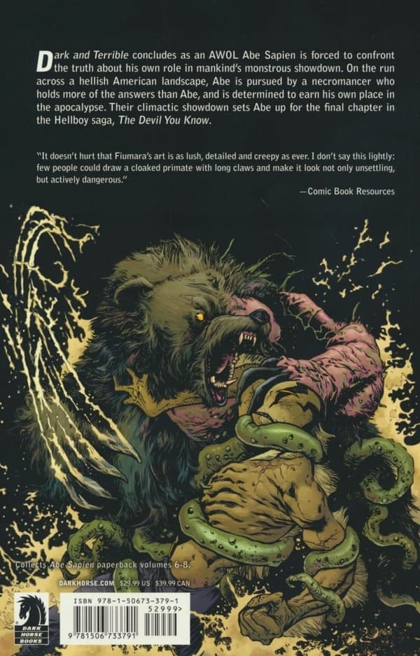 Abe Sapien: Dark and Terrible, Volume 2