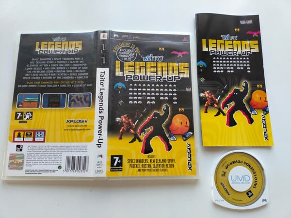 TAITO LEGENDS POWER UP PSP