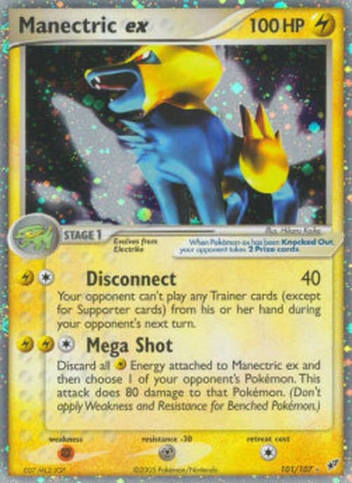 Pokemon Manectric ex