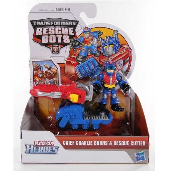 HASBRO – TRANSFORMERS RESCUE BOTS CHARLIE + SCISSORS