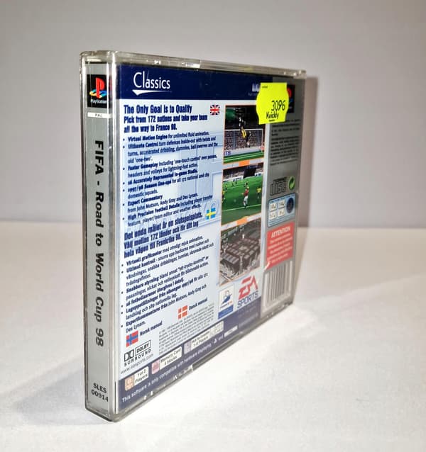 FIFA ROAD TO WORLD CUP 98 PSX 3XA – READ THE DESCRIPTION!