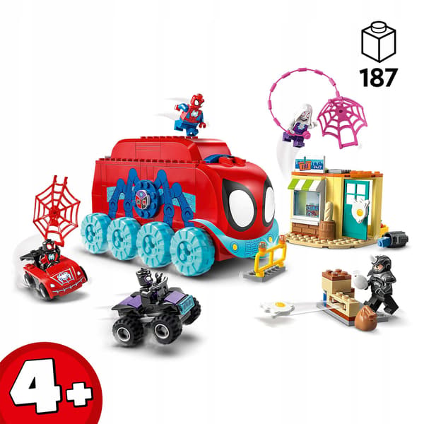 LEGO MARVEL, SPIDER-MAN TEAM’S MOBILE BASE