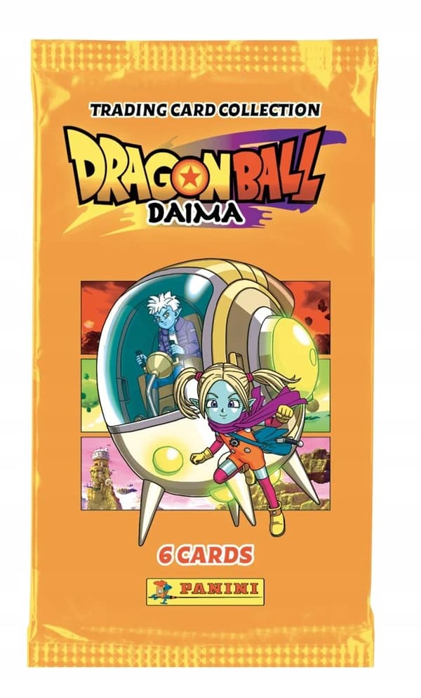 PANINI DRAGON BALL DAIMA – 24 PACKETS, 6 CARDS EACH