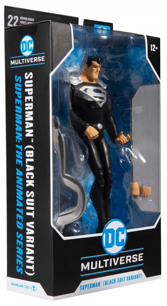 Large Animated Superman DC Multiverse figurine, 18 cm.