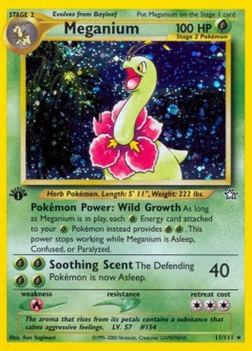 Pokemon TCG Meganium