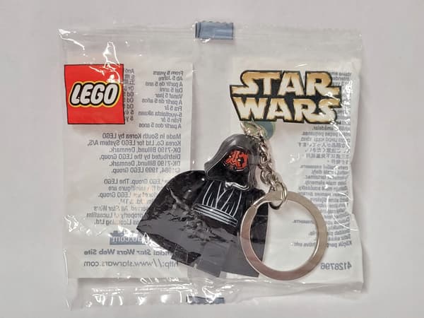 MISPRINT Lego Star Wars Darth Maul keyring 3922 polybag MISB 2000