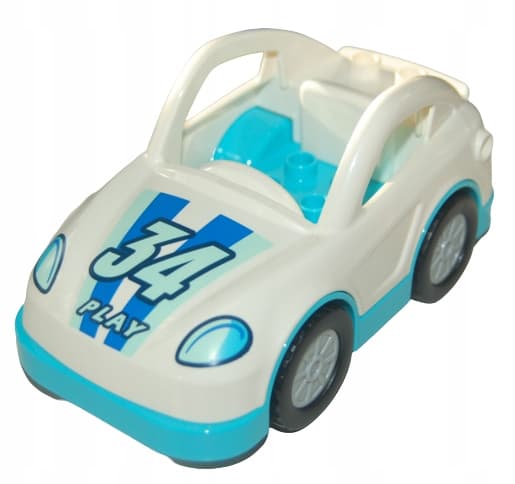 LEGO DUPLO White Motorised Car, set 10948
