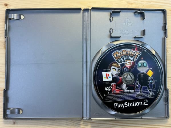 RATCHET & CLANK 3 – PS2 disc, in very good condition, Polish version