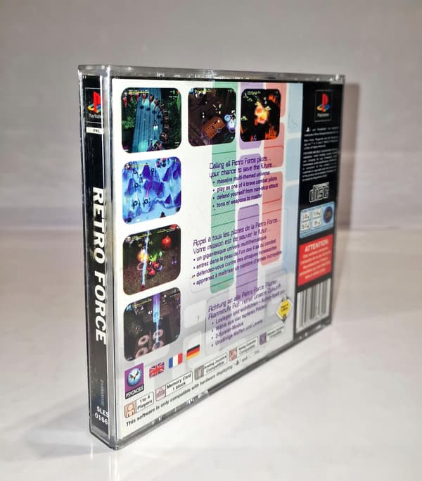 RETRO FORCE PSX 3XA game – well-preserved disc -5