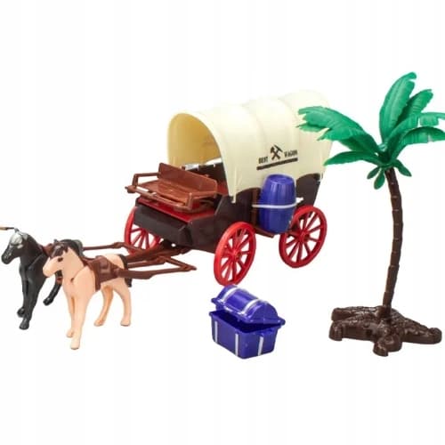 Cowboy set with figurines