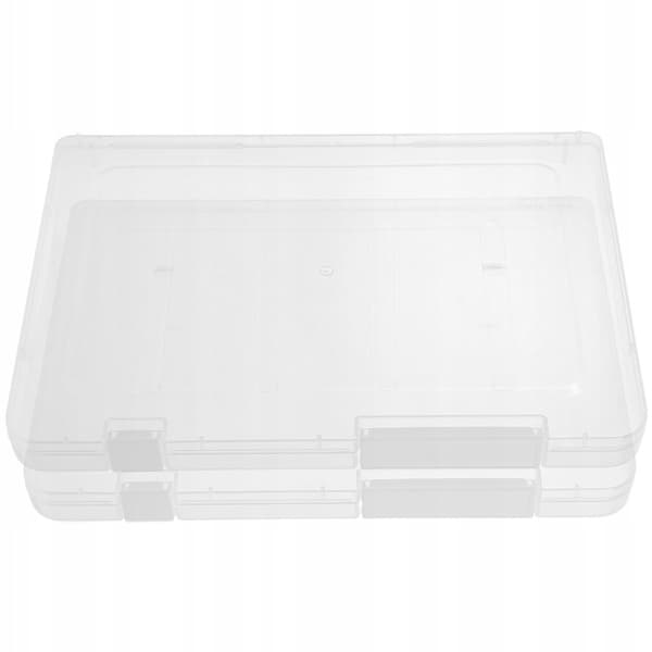 2 COMPACT BOXES FOR ORGANISING SMALL PARTS