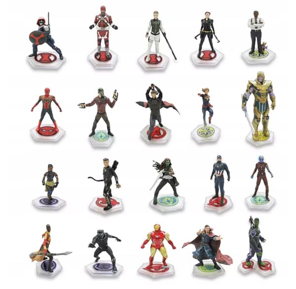 DISNEY AVENGERS Figures: HULK, IRON MAN, THOR