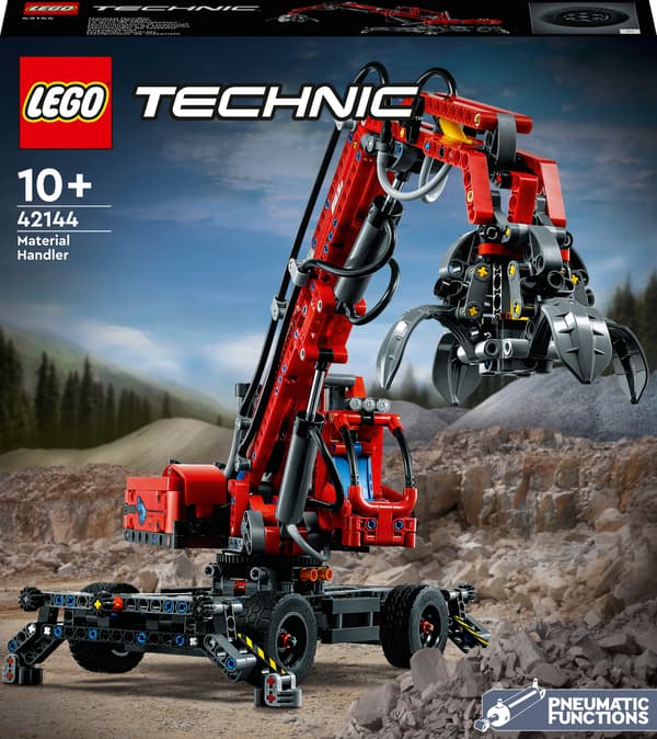 LEGO Technic Crane with Grapple Set 42144 – 853 pieces