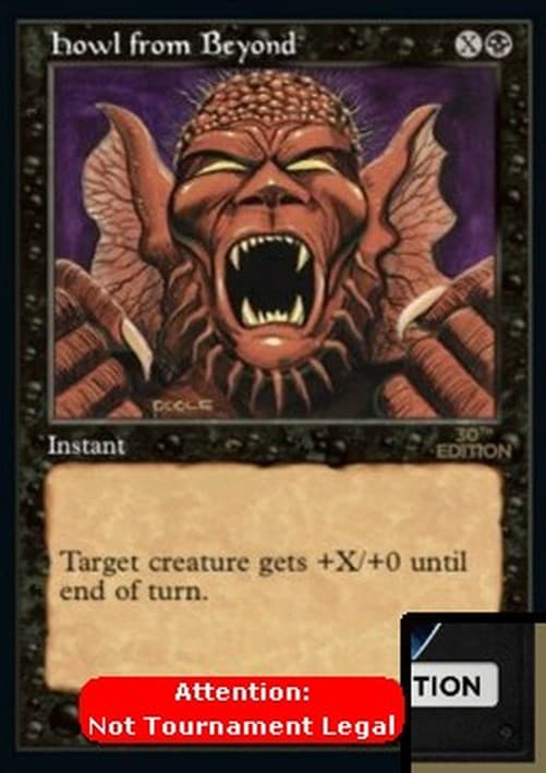 Magic: The Gathering Howl from Beyond