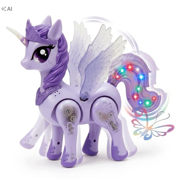 Unicorn and Princess – Glowing Interactive Toy