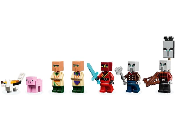 LEGO MINECRAFT BRICKS 21160: THE DISASSEMBLERS’ RAID