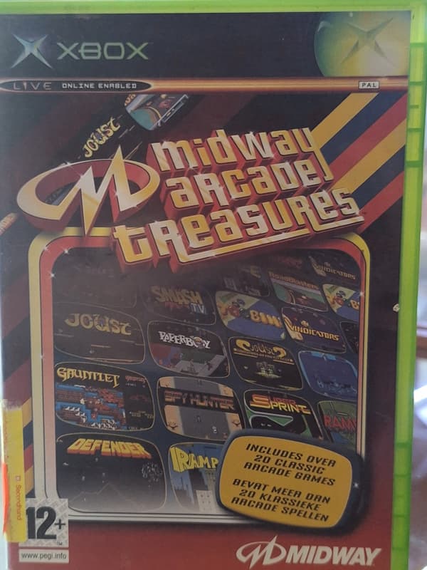 MIDWAY ARCADE TREASURES Xbox Classic, BDB, CentrumGrania