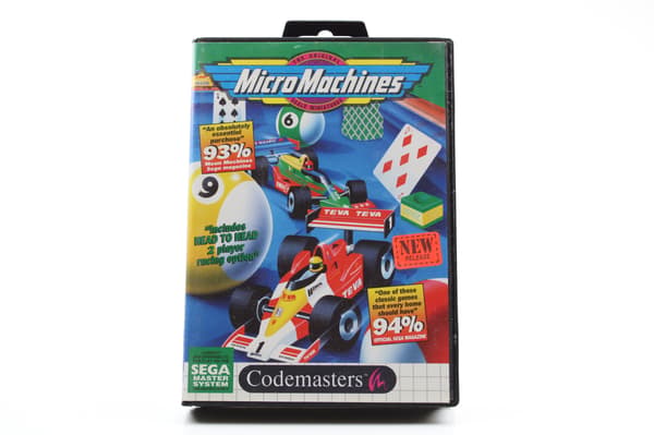 Micro Machines for the Sega Master System – RARE!
