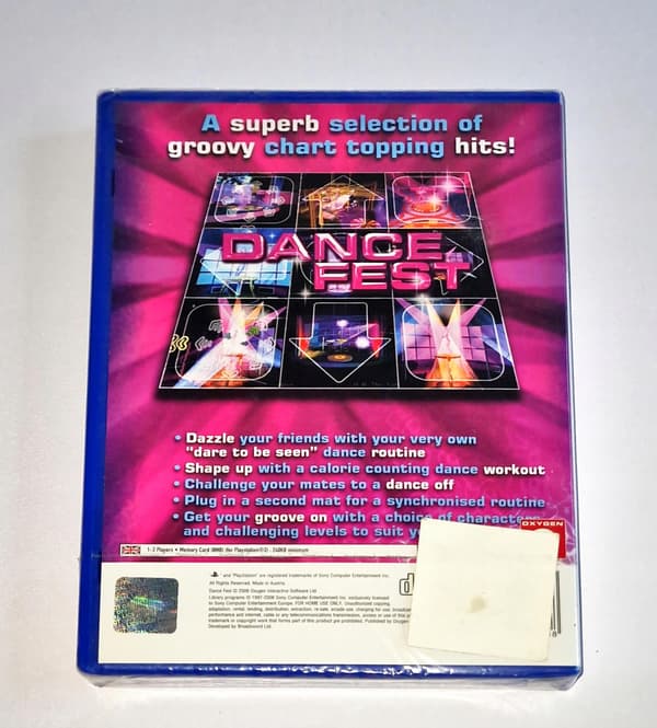DANCE FEST PS2 game – NEW – SEALED –