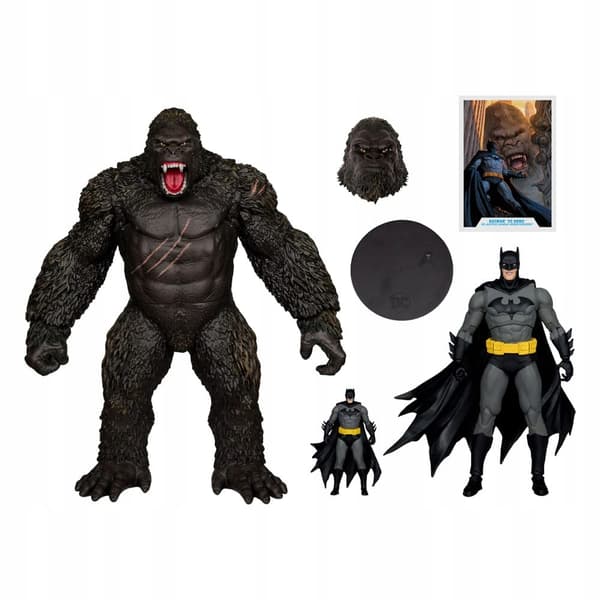 DC Multiverse Action Figures: Batman and Kong, 29 cm (2-Pack) – from DC Comics