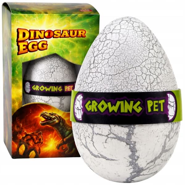 XXL DINOSAUR EGG HATCHES AND GROWS IN WATER 3+ – A GREAT GIFT