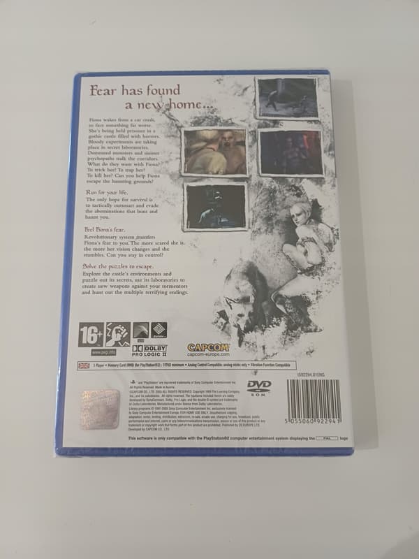 Haunting Ground for Sony PS2 (PlayStation 2) – boxed version