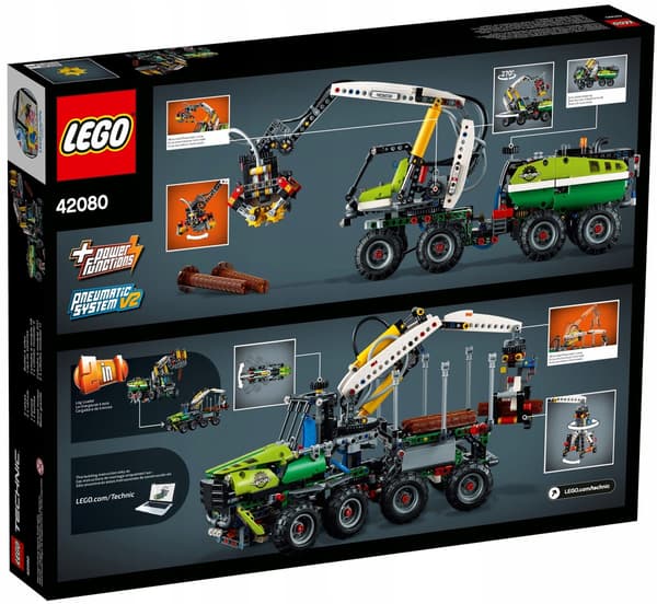 LEGO - TECHNIC - FORESTRY MACHINE - 42080 b