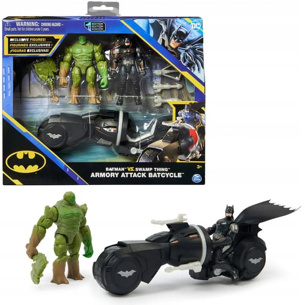 BATMAN MOTOR WITH A 10 CM FIGURINE