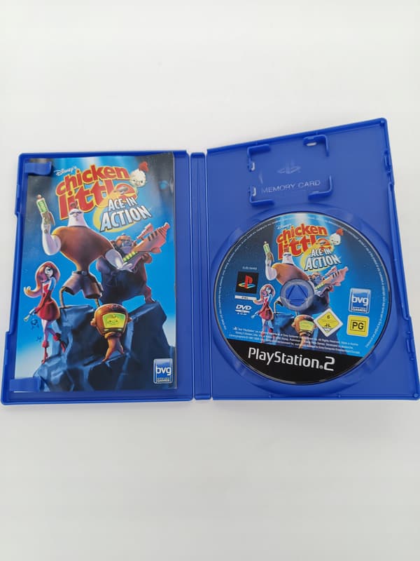 Chicken Little Ace in Action PlayStation 2 (PS2) boxed version