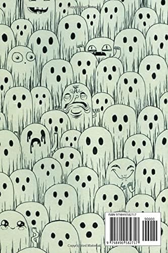 Halloween Spooky Ghosts Notebook: Spooky Ghosts Halloween Notebook Journal