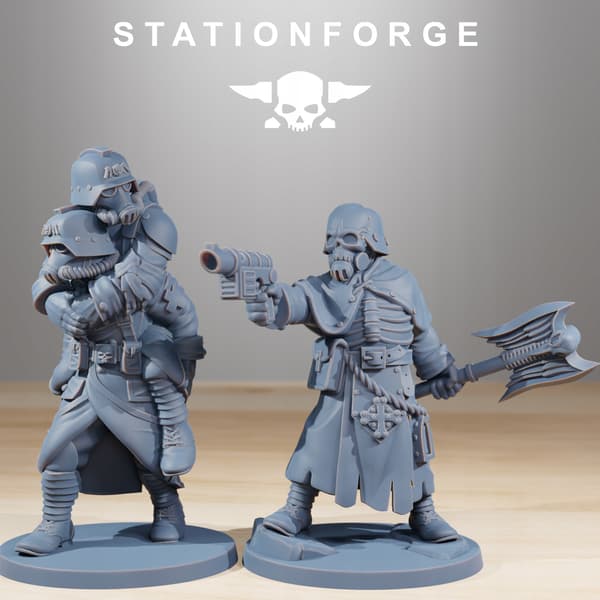 GrimGuard Casualties – Station Forge – 3D-utskrift