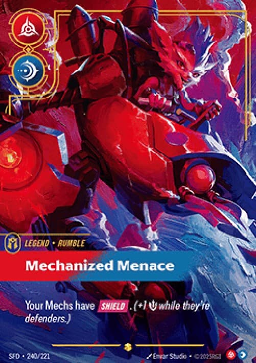 Riftbound SFD Rumble, Mechanized Menace