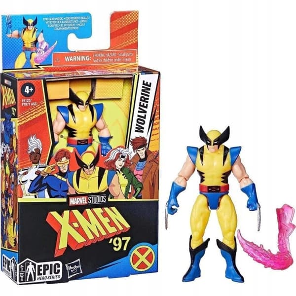 MARVEL X-MEN EPIC HERO WOLVERINE FIGURINE, HASBRO
