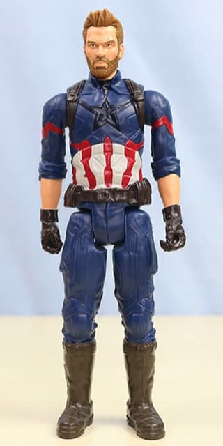 MARVEL CAPTAIN AMERICA SUPERHERO FIGURE, 28 CM – GIFT