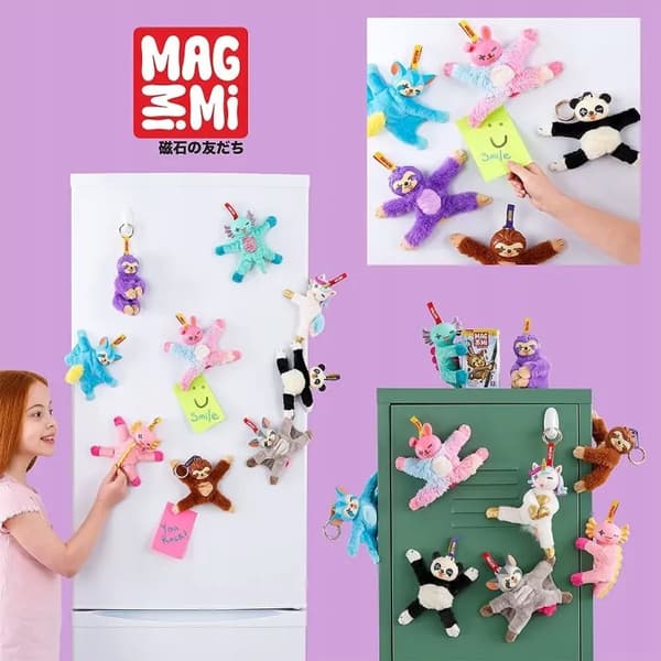 Mag Mi Mi Soft Toys with Magnets