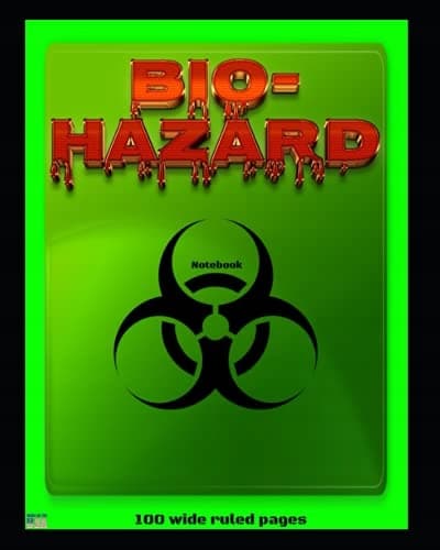 Bio-Hazard Notebook: For all your radioactive notes