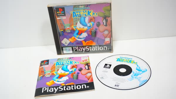 Donald Duck: Quack Attack (PS1) | Disney | In excellent condition!