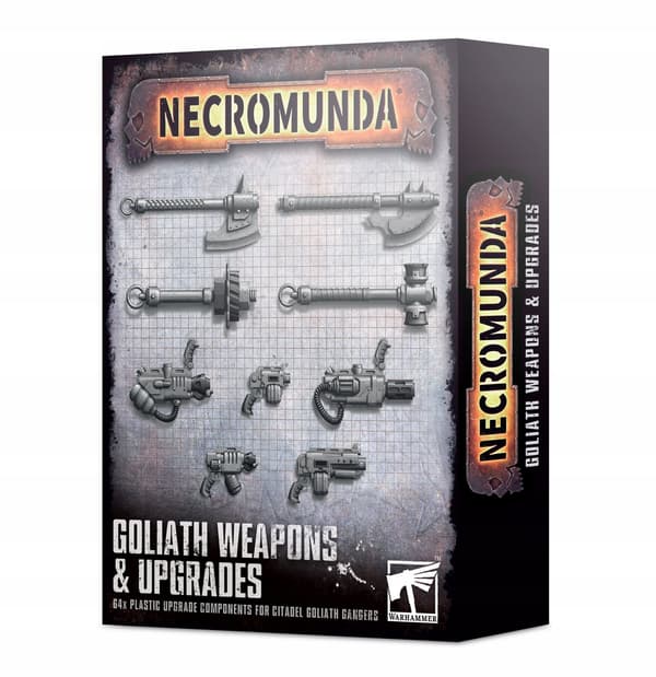 NECROMUNDA: GOLIATH WEAPONS & UPGRADES NEW
