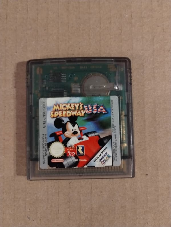 Mickey's Speedway USA – GAME BOY COLOR GBC