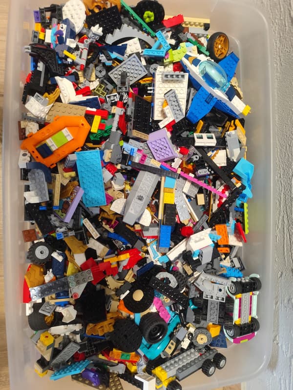 Lego Mix bricks, 6.4 kg, V1