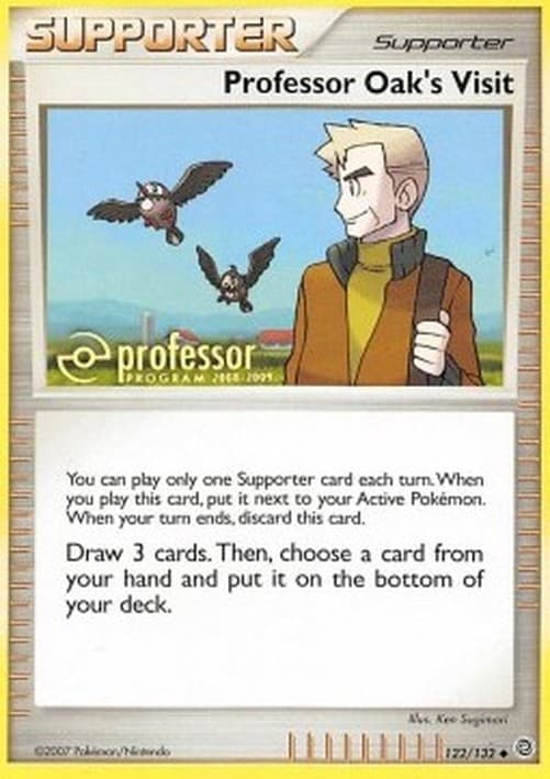 Pokemon Professor Oak's Visit