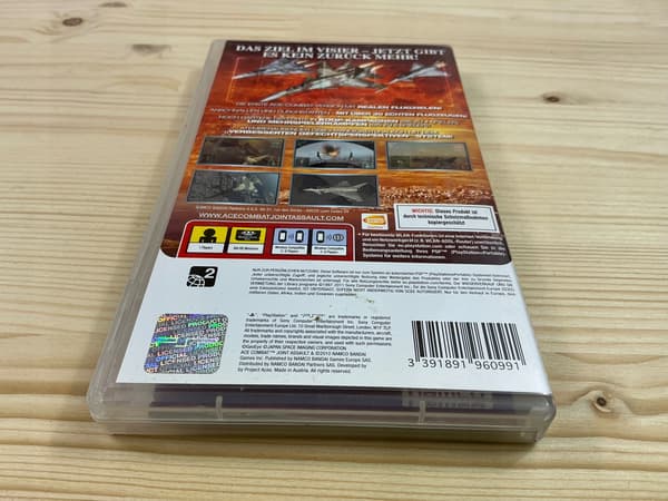 ACE COMBAT JOINT ASSAULT – PSP game disc in very good+ condition, complete set