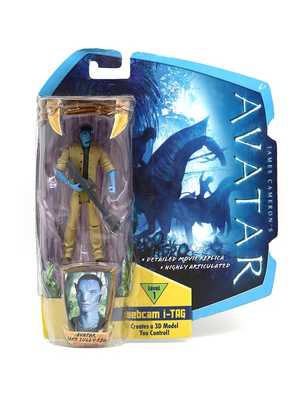 Mattel Avatar Figures: Dr Grace Augustine, Norm Spellman, Jake Sully, Sean Fike
