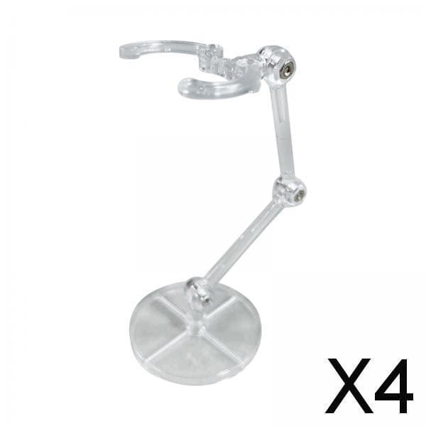 2x Display stand, adjustable angle support, doll model stand, set of 4