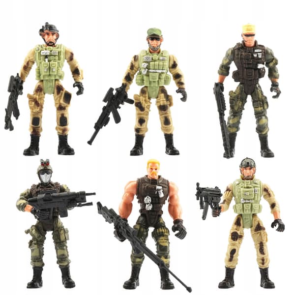 Special Forces Action Figures – A multi-functional role-play toy – Squad toy, Style B