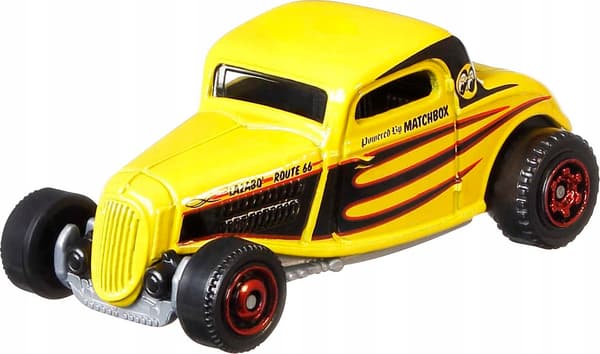 Mattel Matchbox: 20 licensed vehicles, namely