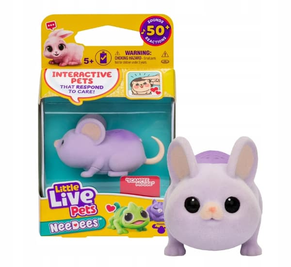 LITTLE LIVE PETS NEIGHBORS INTERACTIVE MOUSE WITH 50 SOUNDS