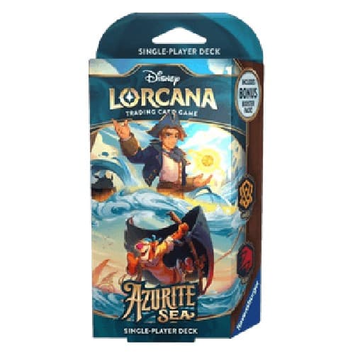 Lorcana Azurite Sea: Amber & Ruby Starter Deck