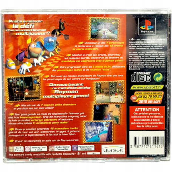 RAYMAN RUSH PSX PlayStation (PS1)
