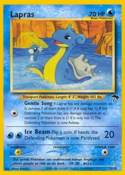 Pokemon TCG Lapras